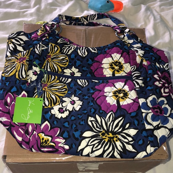 Vera Bradley Handbags - Crescent handbag African Violet